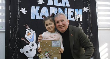 Honaz Belediyesi Gündüz Bakımevinde karne heyecanı