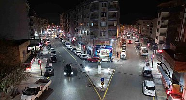 Horozköy Caddesi ışıl ışıl oldu