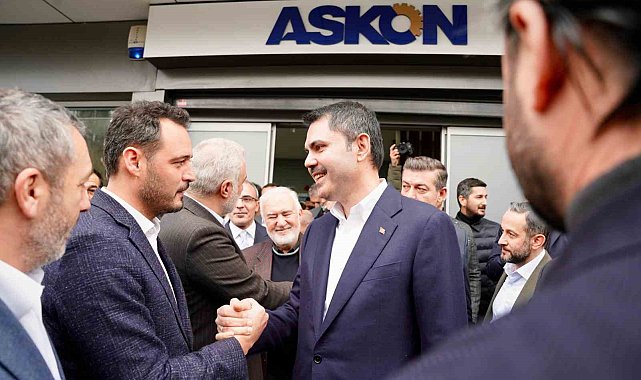 İBB Başkan Adayı Kurum ASKON'u ziyaret etti: "İstanbul'da esnafın, sanayicinin, ticaret ehlinin daima yanında olacağız"