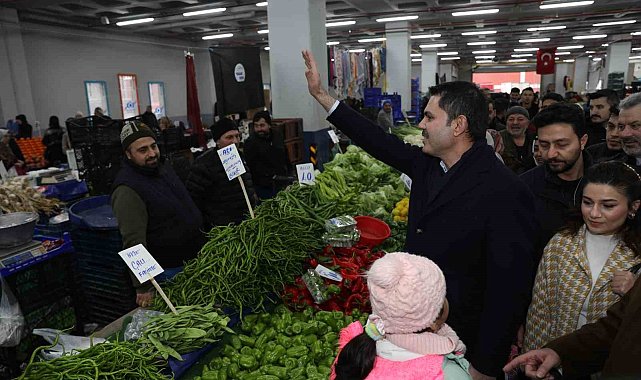 İBB Başkan Adayı Murat Kurum: "İstanbul'da 200 yeni pazar açacağız"