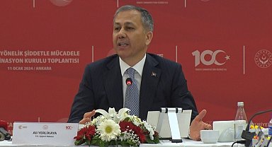İçişleri Bakanı Yerlikaya: "2023 yılında üzülerek ifade ediyorum ki 300 kadın şiddet kurbanı oldu"