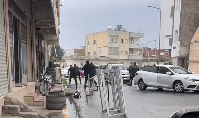 İki grup arasındaki kavgayı polis ayırdı