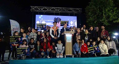 İlk Türk Astronot Alper Gezeravcı'nın uzay yolculuğuna hemşehrileri dualarla eşlik etti
