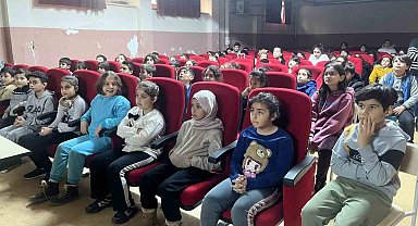 İlkokul öğrencilerine balık tüketiminin önemi anlatıldı