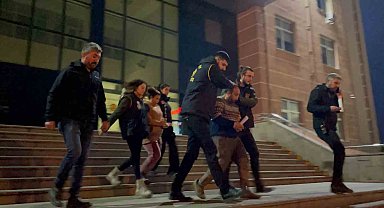 İnşaat malzemesi çalan şüpheliler cezaevine konuldu