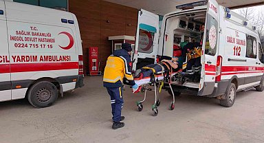 İnşaattan düşerek hastanelik oldu