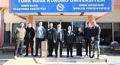 İnsansız yangın söndürme uçağı projesine Selçuk Belediyesinden destek