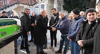 İş kazasında hayatını kaybeden Sancak son yolculuğuna uğurlandı