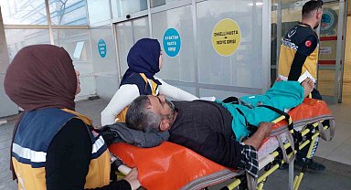 İş yerinin önünde silahlı saldırıya uğradı