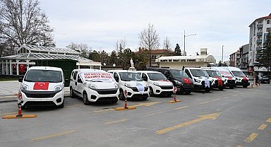 Isparta Belediyesi araç filosuna 9 araç daha kazandırıldı