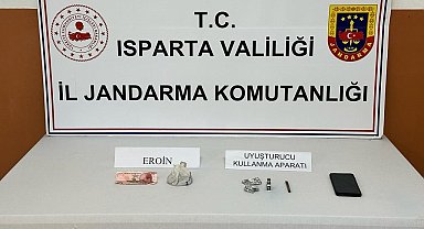 Isparta'da uyuşturucu operasyonu: 1 kişi tutuklandı