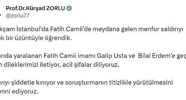 İYİ Parti Sözcüsü Zorlu, Fatih Camii'ndeki saldırıyı kınadı
