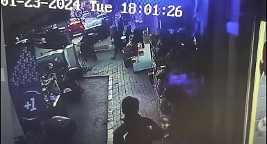 İzmir'de silahla yaralandıktan sonra ölen kişinin yaptığı kaza kameraya yansıdı