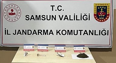 Jandarma bir evde uyuşturucu ele geçirdi