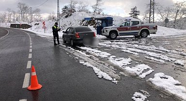 Jandarma ekipleri denetimlerini sürdürüyor