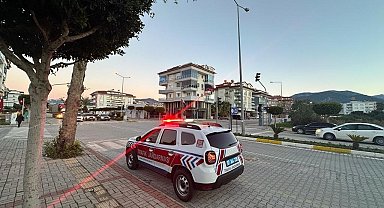 Jandarmadan 36 araç sürücüsüne 93 bin lira ceza