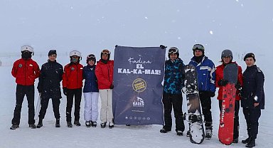 Jandarmadan Erciyes'te tatilcilere KADES bilgilendirmesi