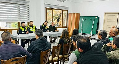 Jandarmadan kurum şoförlerine trafik eğitimi