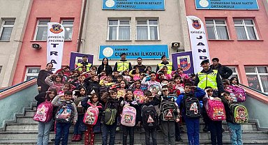 Jandarmadan öğrencilere trafik eğitimi