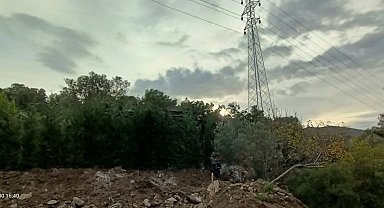 Kaçak inşaatı, dallarla gizlemeye çalıştılar