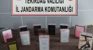 Kaçak parfüm ele geçirildi