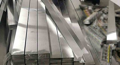 Kaçakçılar sigaraları metal profile sıkıştırdı