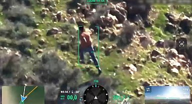 Kaçan hükümlü uyuşturucu taciri dron yardımı ile yakalandı