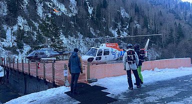 Kaçkar dağlarında 'Heliski' heyecanı başladı