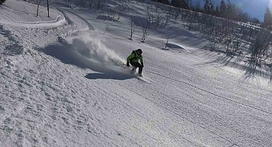 Kaçkar Dağlarında 'Heliski' heyecanı devam ediyor
