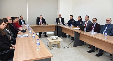 Kadına yönelik şiddetle mücadele toplantısı yapıldı
