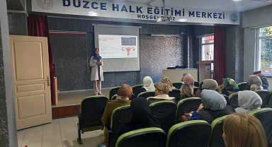 Kadınlara serviks kanserinin riskleri anlatıldı