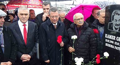 Kamer Genç anmasına katılan CHP Genel Başkanı Özgür Özel: "Kamer Genç'in hikayesi, cumhuriyetin hikayesidir"
