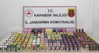 Karabük'te kaçak elektronik sigara operasyonu