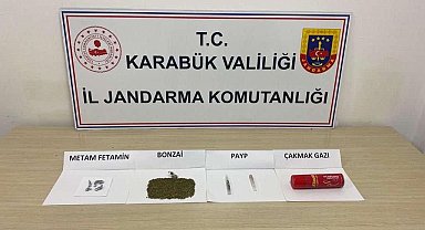 Karabük'te uyuşturucu operasyonu
