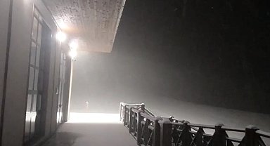 Karabük'ün yüksek kesimlerinde kar yağışı etkili oluyor