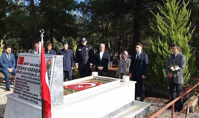 Karacasulu şehit Karabacaklı mezarı başında anıldı