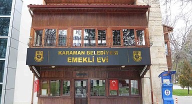 Karaman Belediyesi Emekli Evi açıldı