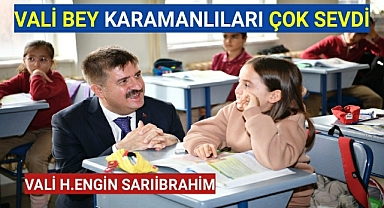Karaman Valisi Sarıibrahim'den İlkokul Öğrencilere Ziyaret