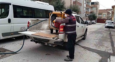 Karesi belediyesi tüm birimleriyle sahada