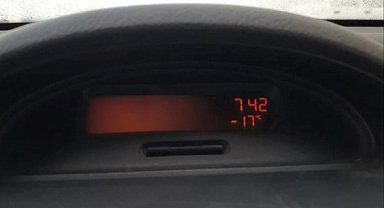 Kars eksi 17'yi gördü