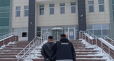 Kars'ta 12 yıl cezası olan 1 kişi yakalandı