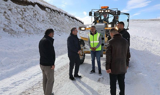 Kars'ta 4 köy yolu ulaşıma kapalı