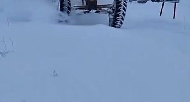 Kars'ta kapalı köy yolları açılıyor