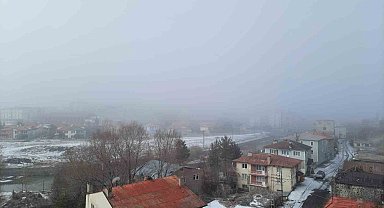 Kars'ta yoğun sis