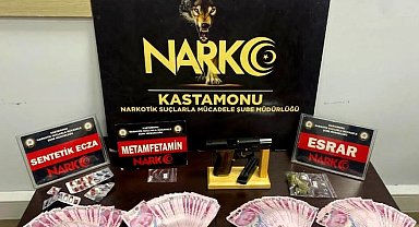 Kastamonu'da uyuşturucu operasyonu: 3 gözaltı