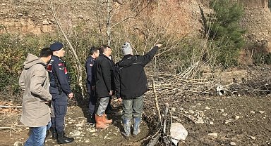 Kaymakam Memiş, selden zarar gören mahalleleri ziyaret etti