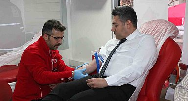 Kaymakam Özçelik: "Kan bağışında bulunmak, bir hayat kurtarmakla eş değerdir"