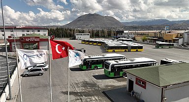 Kayseri Büyükşehir Belediyesi 4,5 yılda 522 milyon yolcuya hizmet verdi