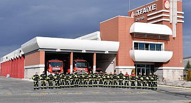 Kayseri OSB İtfaiyesi 2023'te 320 olaya müdahale etti, deprem bölgesinde 100'ü aşkın vatandaşı kurtardı