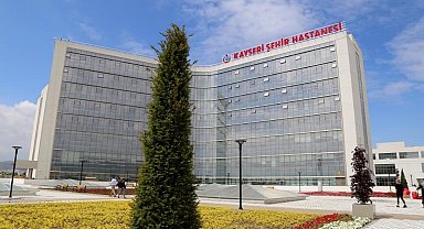 Kayseri Şehir Hastanesi'nde kent nüfusunun 2.5 katı hasta tedavi edildi